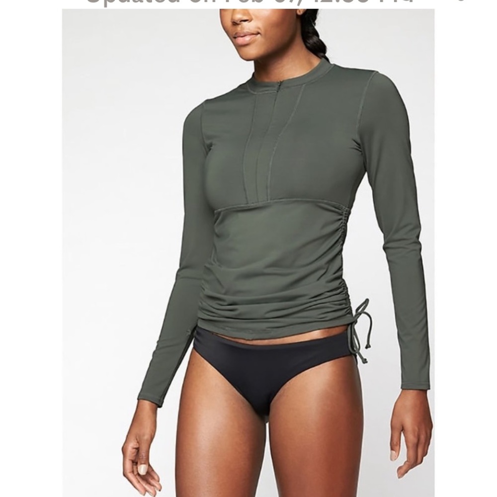 Athleta Tidal Rash Guard Top